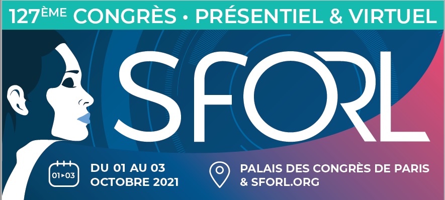 Participez au prochain congrès de la SFORL, du 1er au 3 Octobre 2021 : un congrès vif, présentiel, resserré!